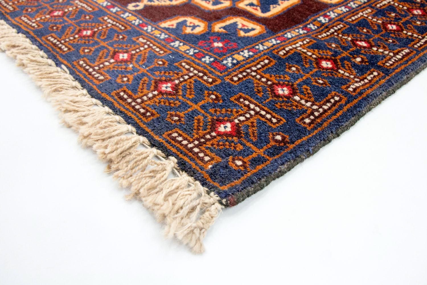 Alfombra Belutsch - 138 x 83 cm - marrón
