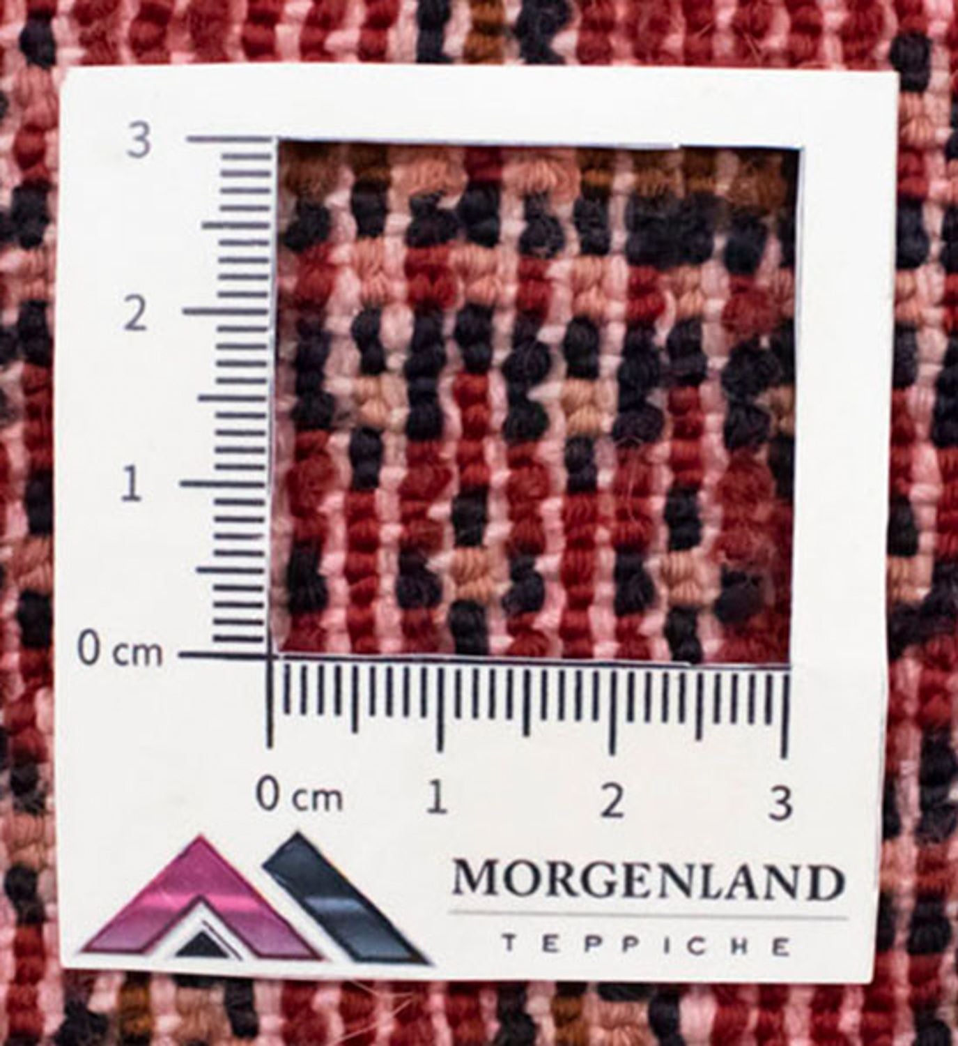 Alfombra Turkaman - 130 x 60 cm - rojo