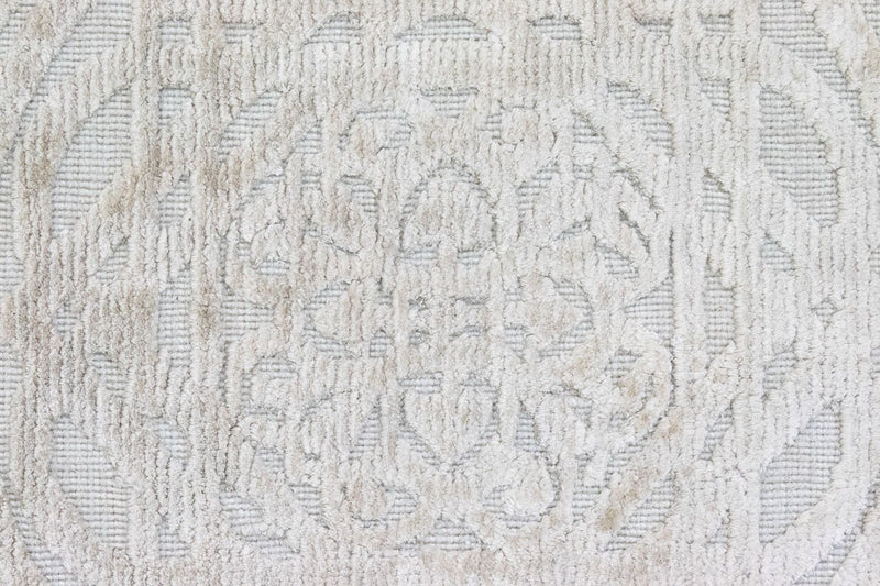 Alfombra de lana cuadrado  - 67 x 66 cm - beige