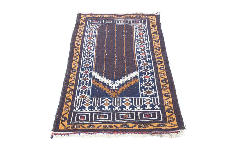 Alfombra Belutsch - 110 x 69 cm - azul