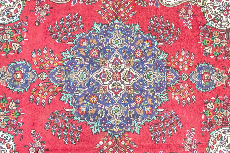 Alfombra persa - Tabriz - 287 x 185 cm - rojo