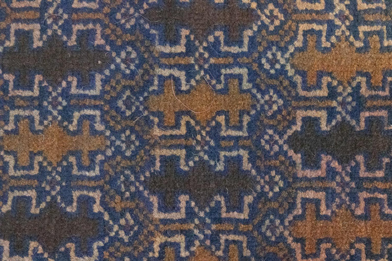 Alfombra Belutsch - 138 x 81 cm - azul
