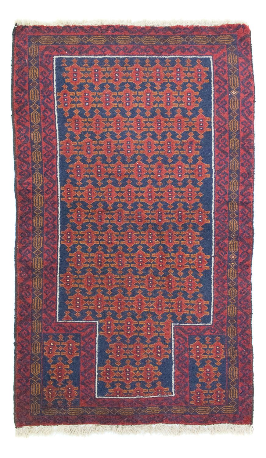 Alfombra Belutsch - 132 x 78 cm - azul