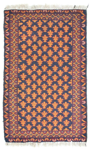 Alfombra Belutsch - 133 x 80 cm - azul