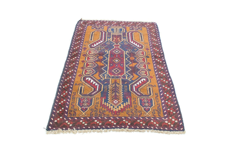 Alfombra Belutsch - 136 x 89 cm - azul