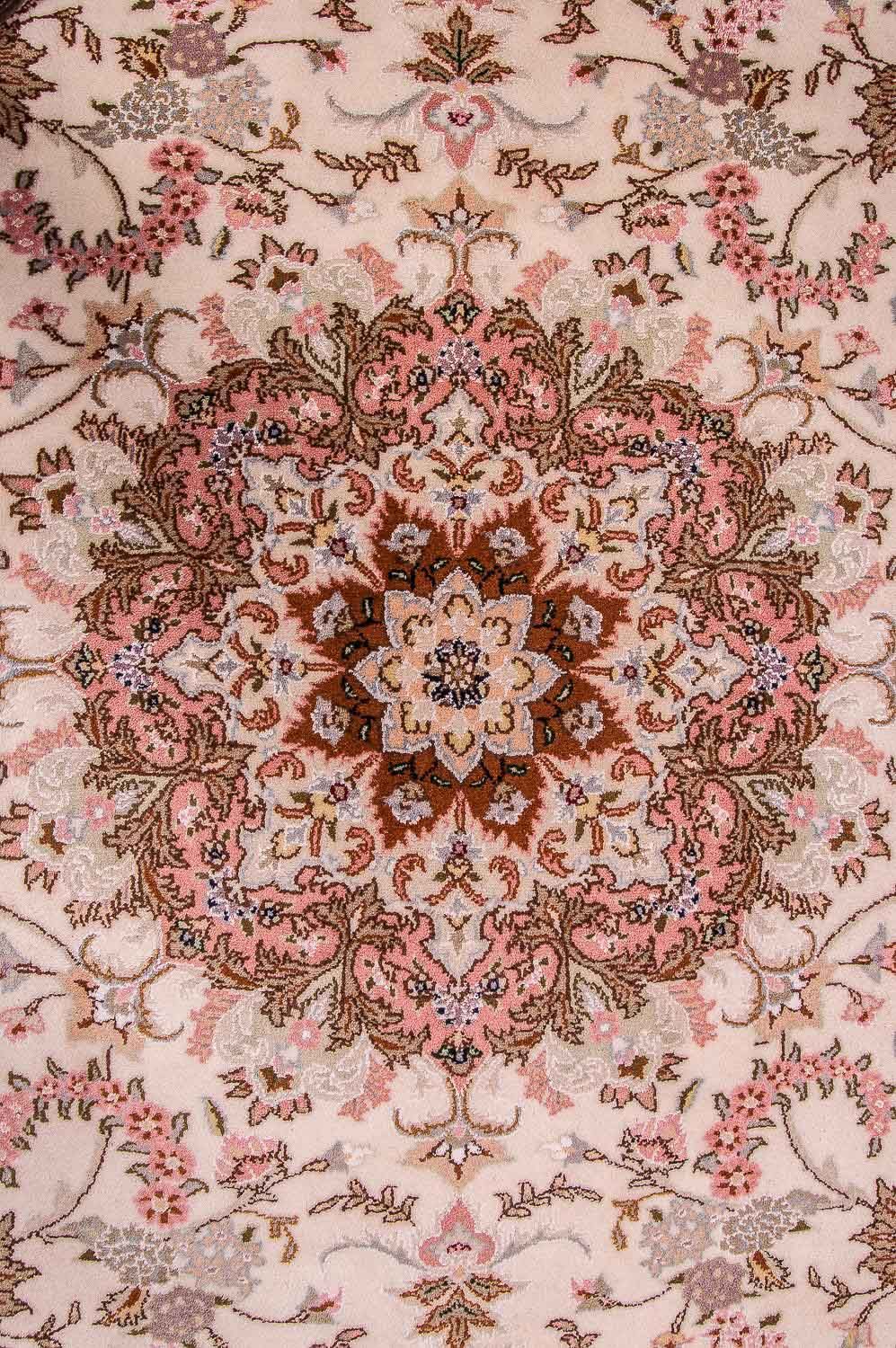 Alfombra Persa - Tabriz - Real - 298 x 200 cm - rosa
