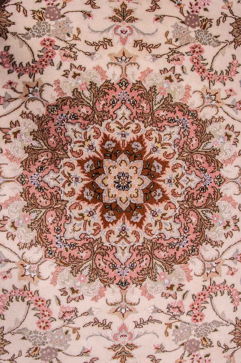 Alfombra Persa - Tabriz - Real - 298 x 200 cm - rosa