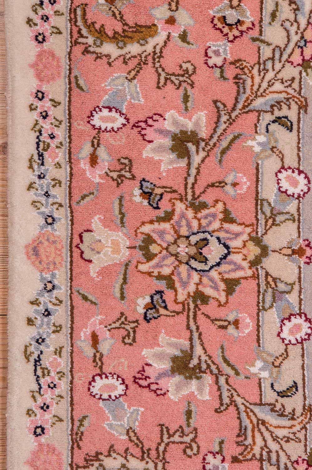 Alfombra Persa - Tabriz - Real - 298 x 200 cm - rosa