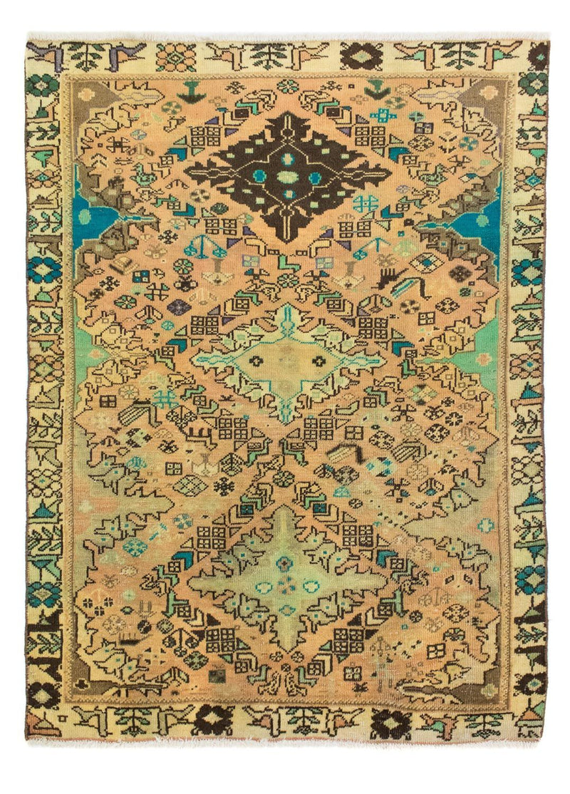 Alfombra persa - Nómada - 160 x 115 cm - marrón claro