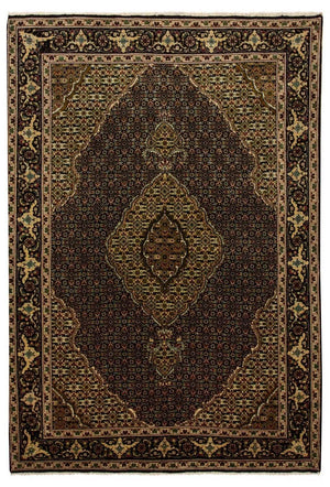 Alfombra Persa - Tabriz - Real - 155 x 102 cm - azul