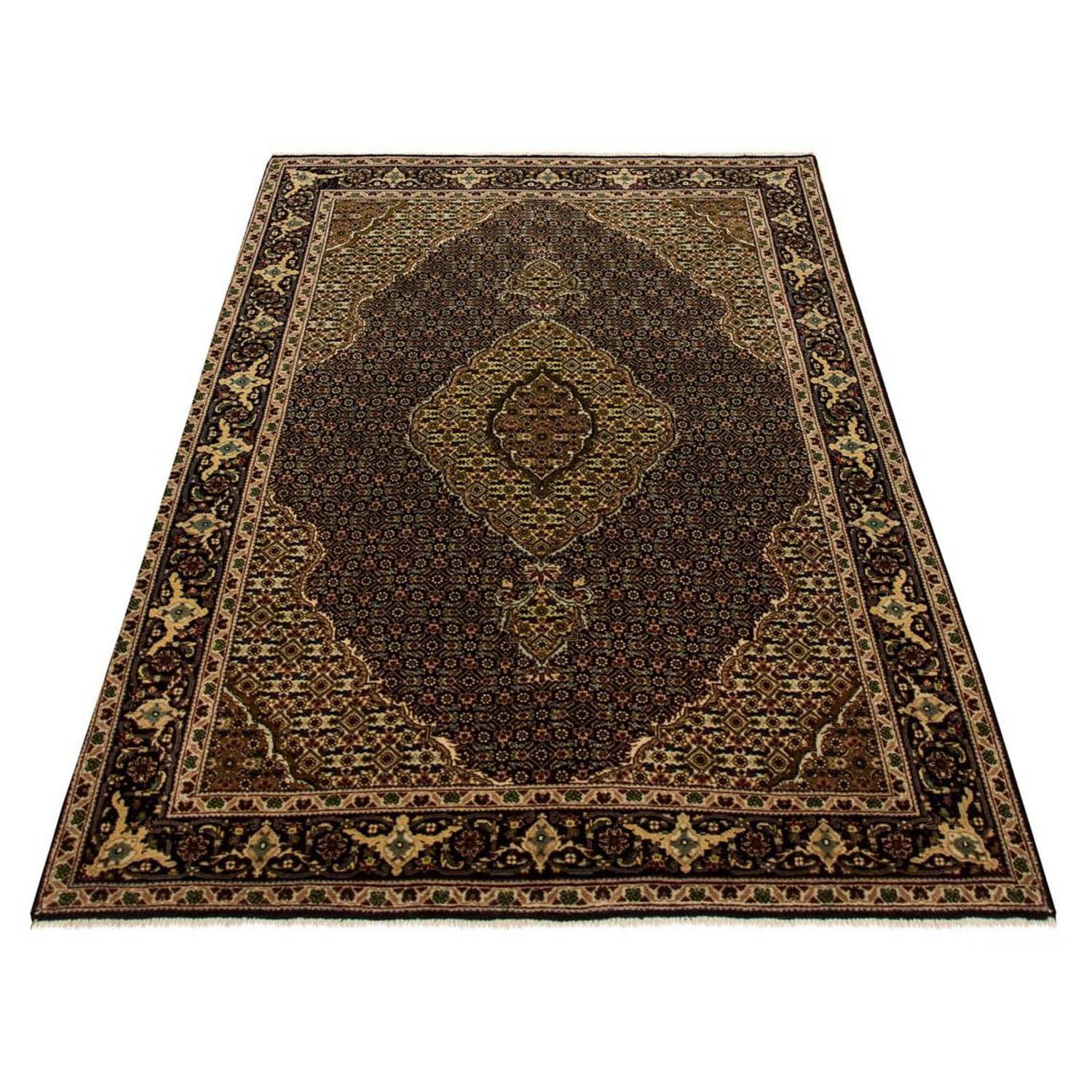 Alfombra Persa - Tabriz - Real - 155 x 102 cm - azul