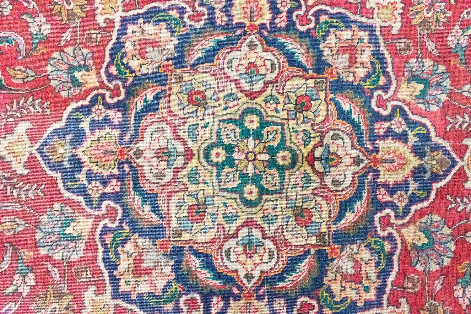 Alfombra persa - Tabriz - 375 x 285 cm - rojo