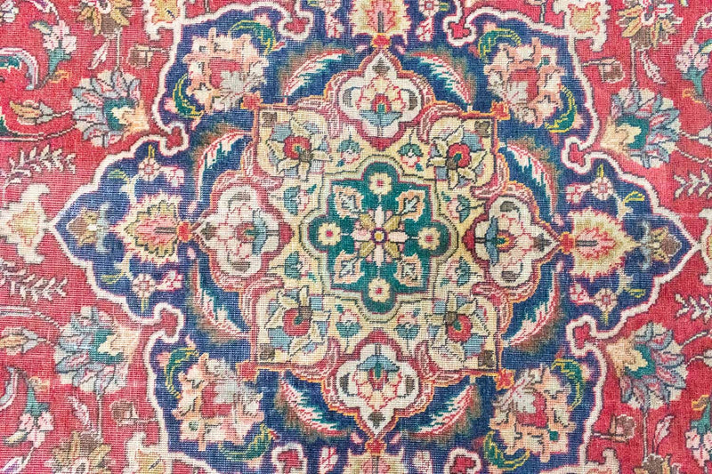 Alfombra persa - Tabriz - 375 x 285 cm - rojo