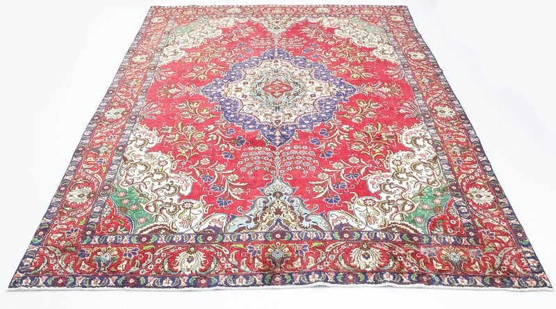 Alfombra persa - Tabriz - 377 x 277 cm - rojo