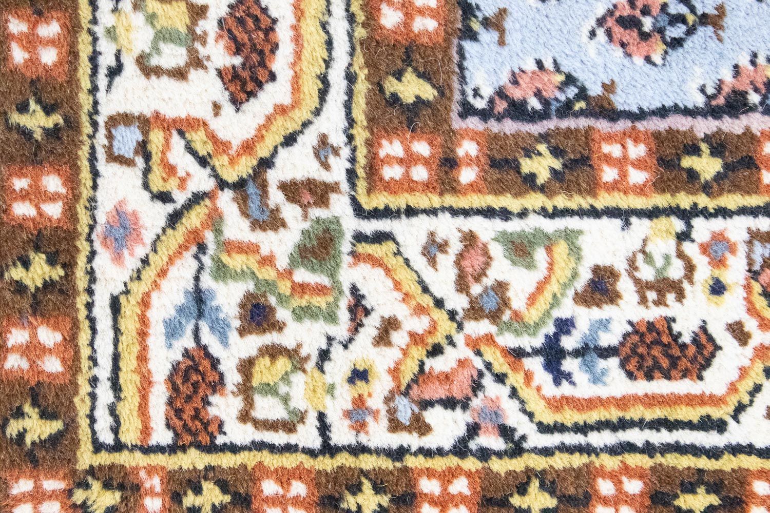 Alfombra persa - Mir - 140 x 70 cm - beige