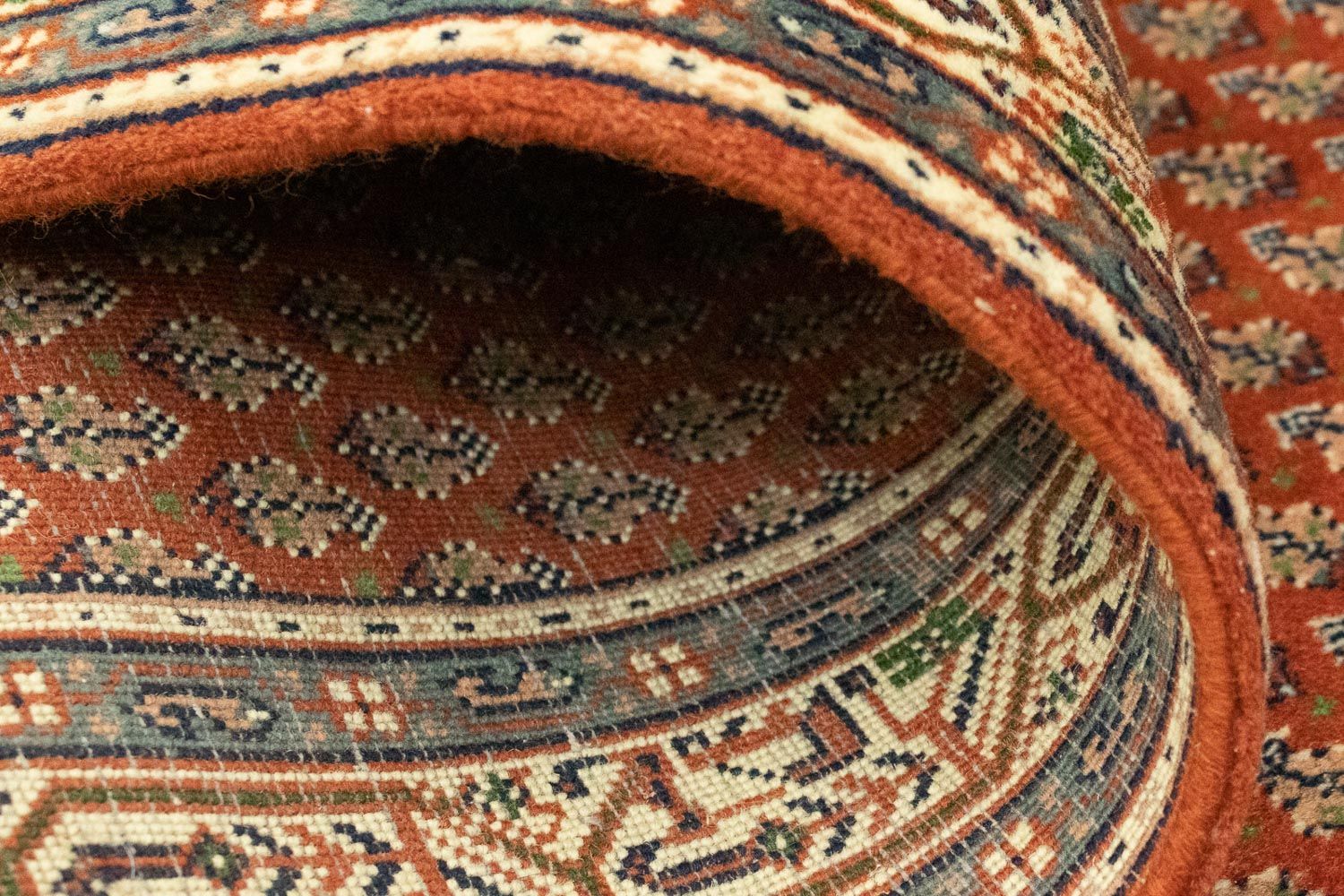 Alfombra de pasillo Alfombra persa - Mir - 294 x 78 cm - óxido