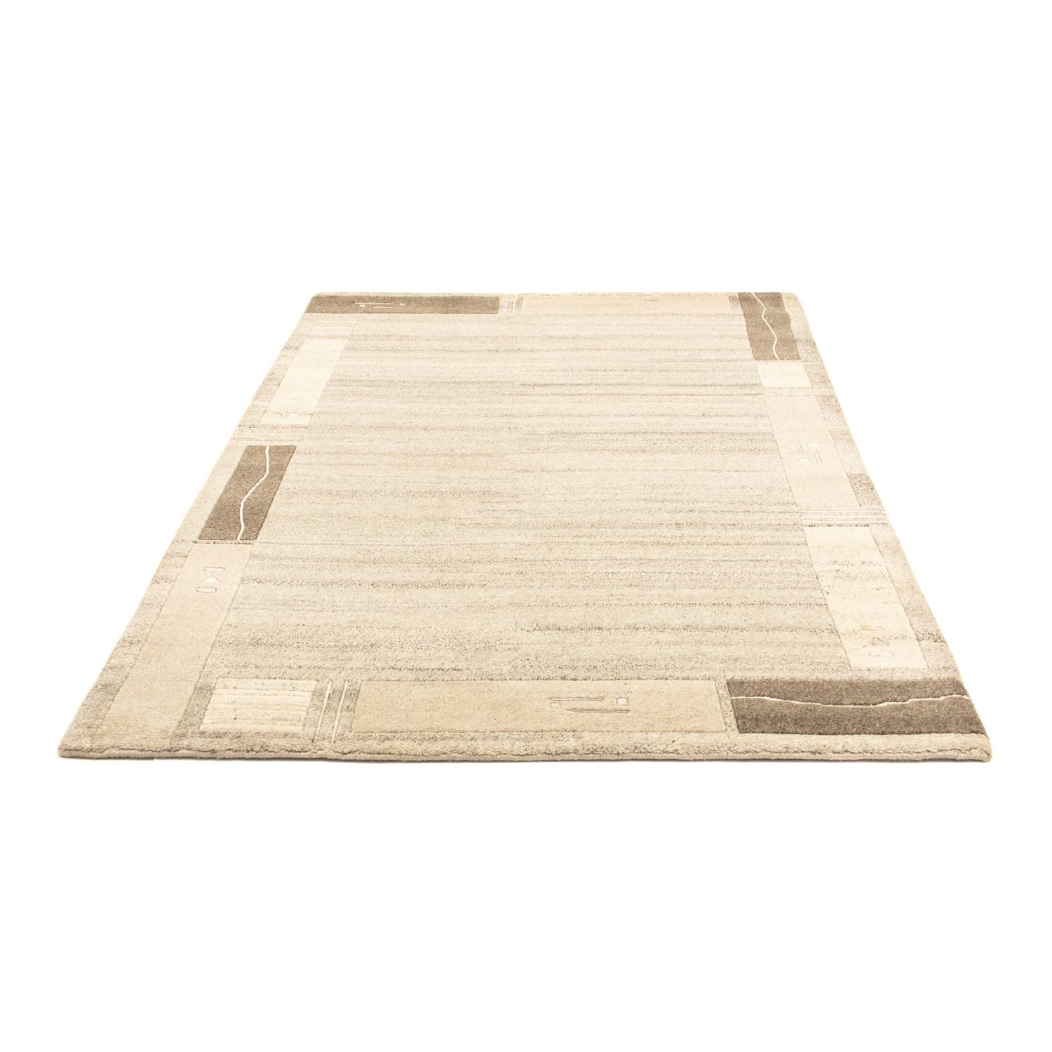 Alfombra de Nepal - 196 x 144 cm - natural