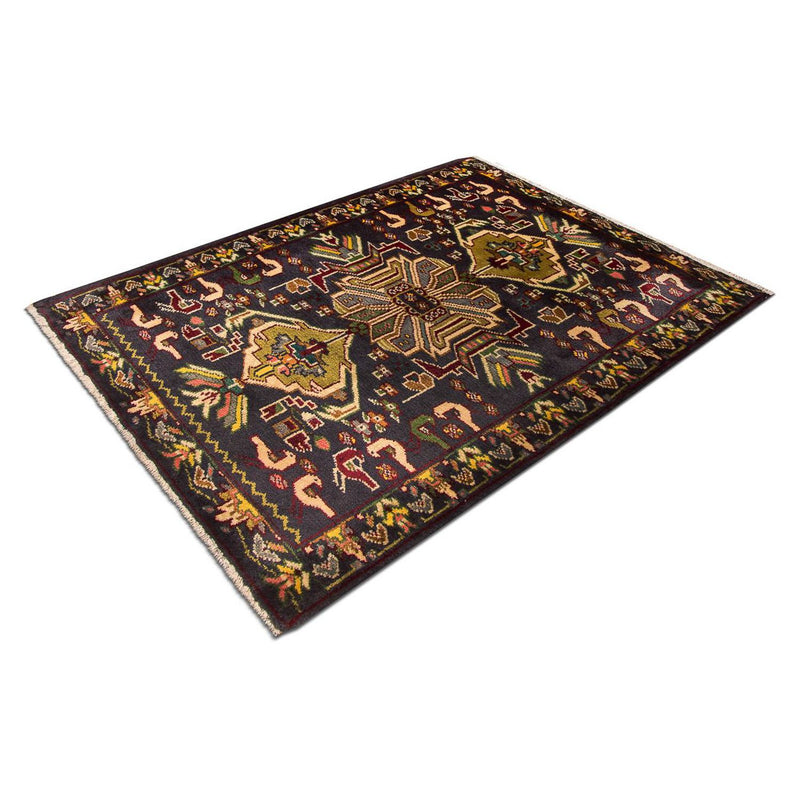 Alfombra persa - Clásica - 90 x 70 cm - azul oscuro