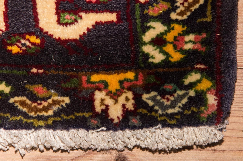 Alfombra persa - Clásica - 90 x 70 cm - azul oscuro