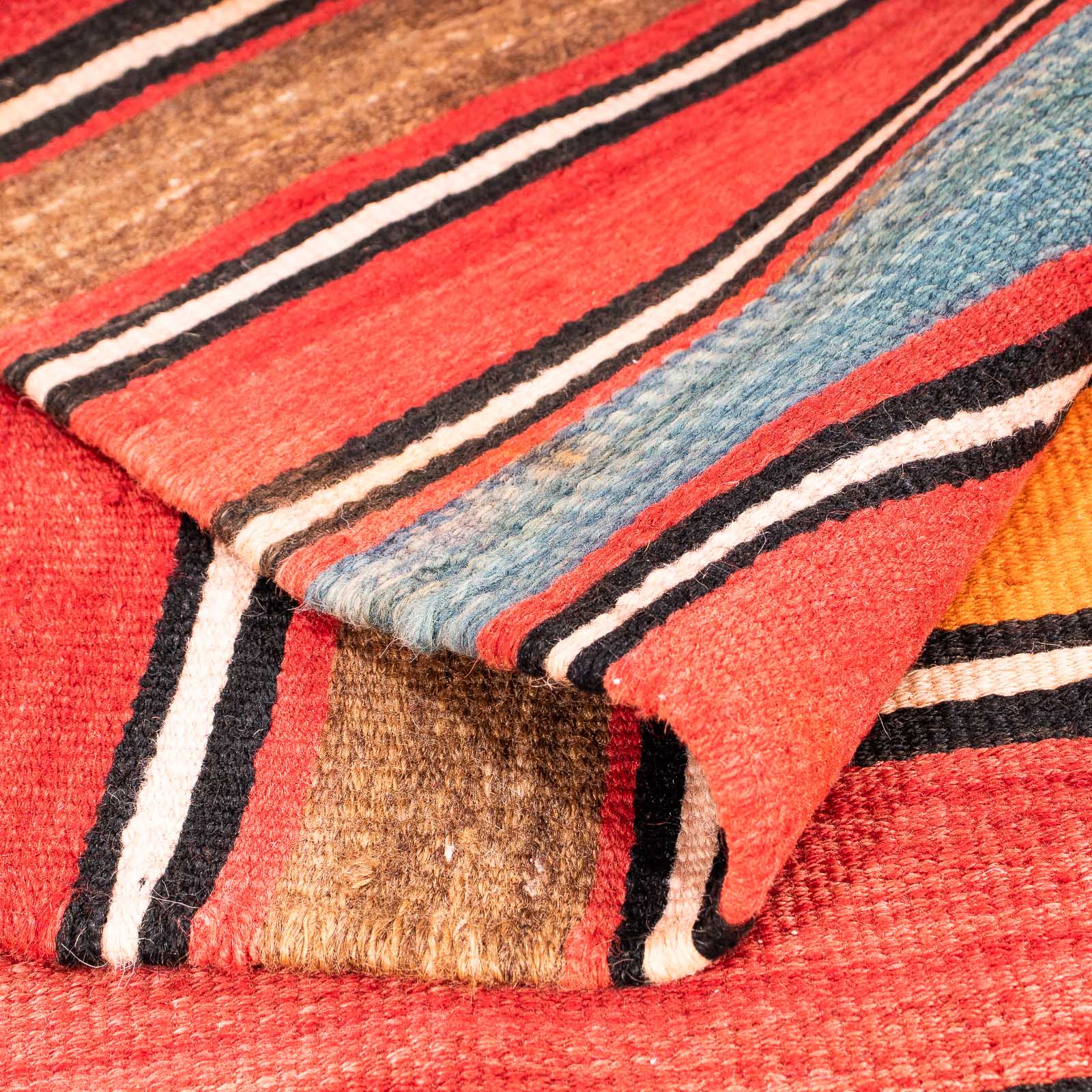 Alfombra Kelim - Antigua - 227 x 140 cm - multicolor