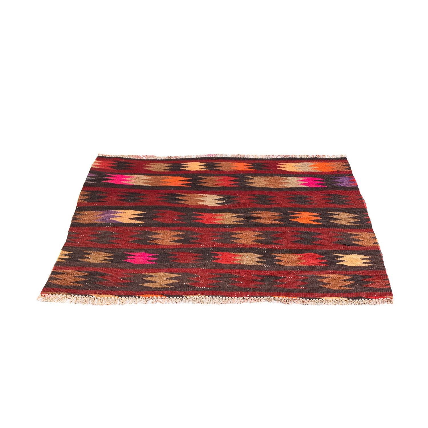 Alfombra Kelim - Antigua - 90 x 85 cm - multicolor