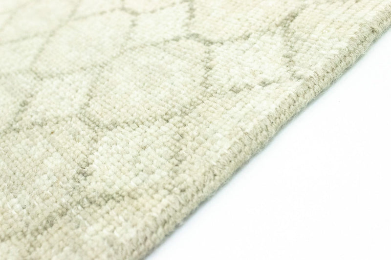 Alfombra de lana - 88 x 60 cm - beige