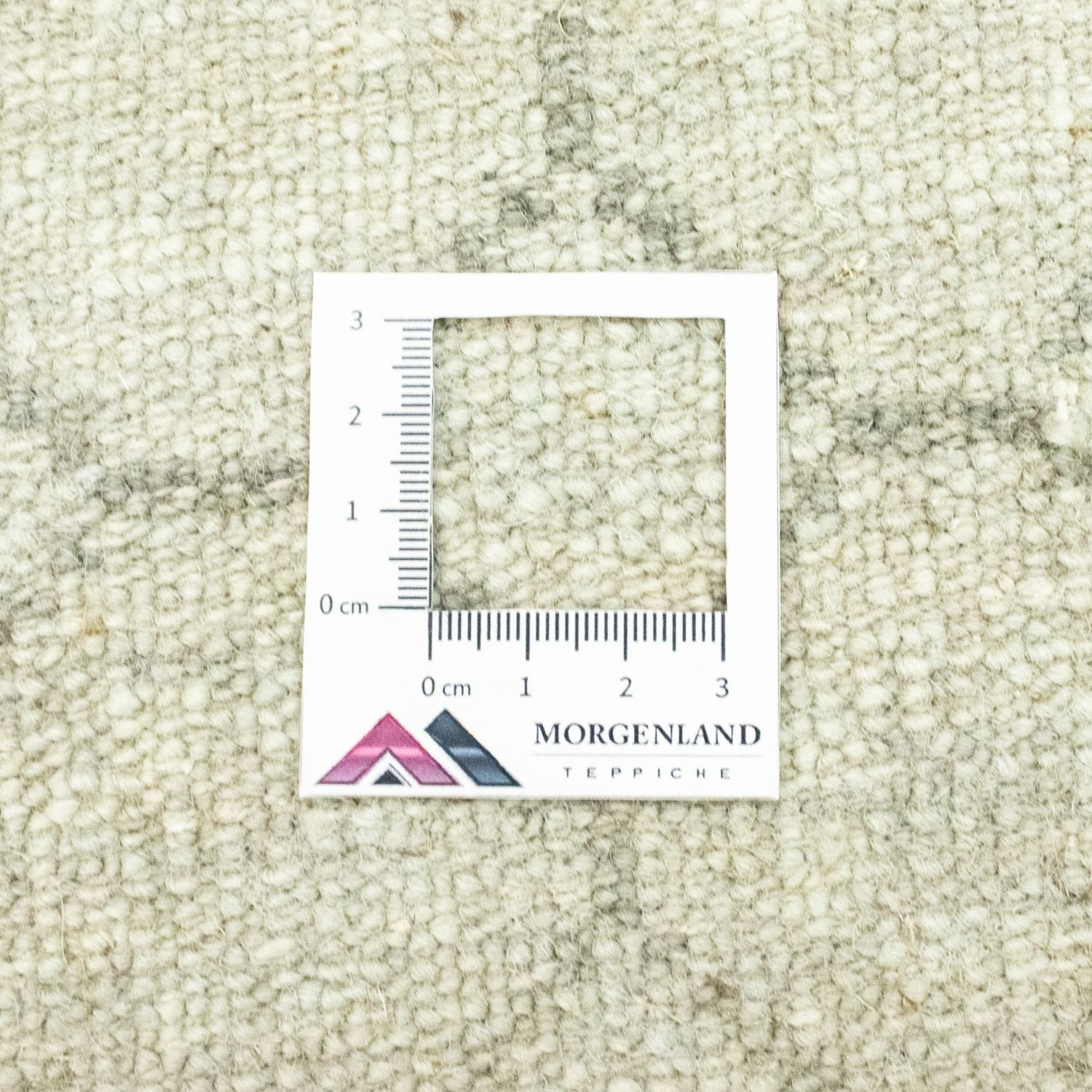 Alfombra de lana - 88 x 60 cm - beige