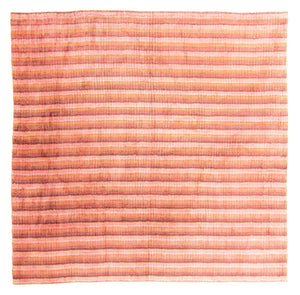 Alfombra de viscosa cuadrado  - 197 x 197 cm - multicolor