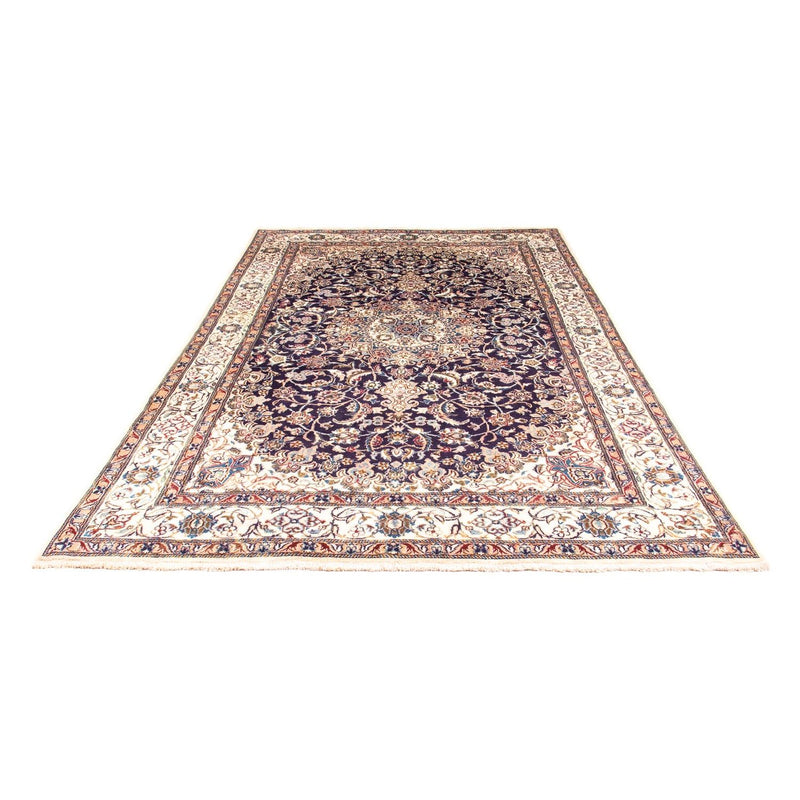 Alfombra Persa - Nain - Real - 292 x 197 cm - azul oscuro