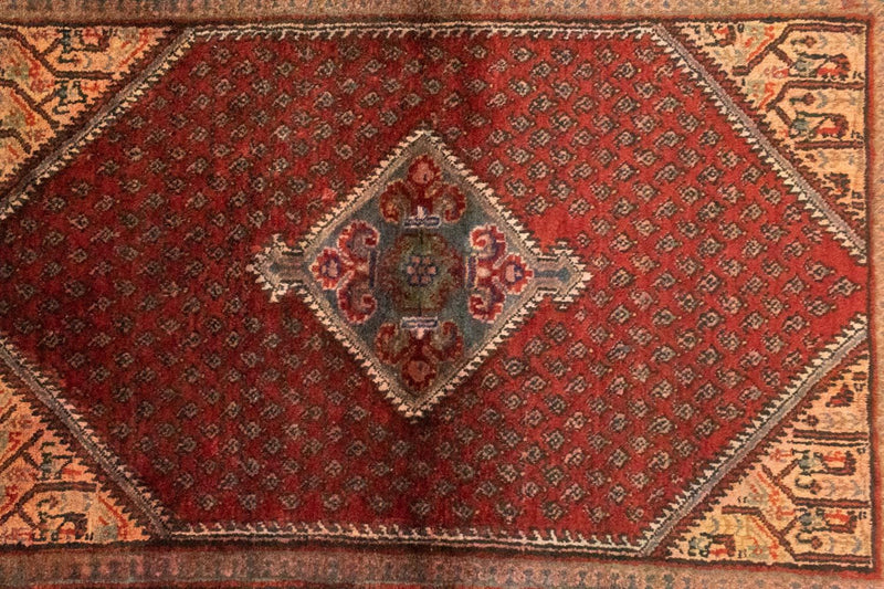 Alfombra persa - Mir - 153 x 107 cm - rojo