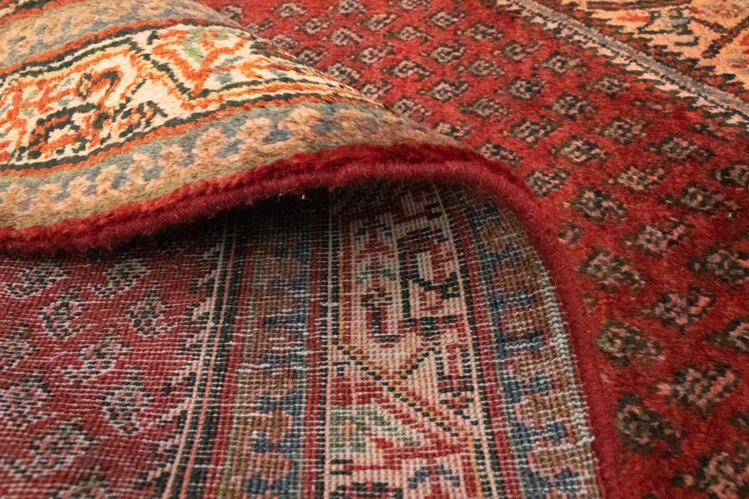 Alfombra persa - Mir - 153 x 107 cm - rojo