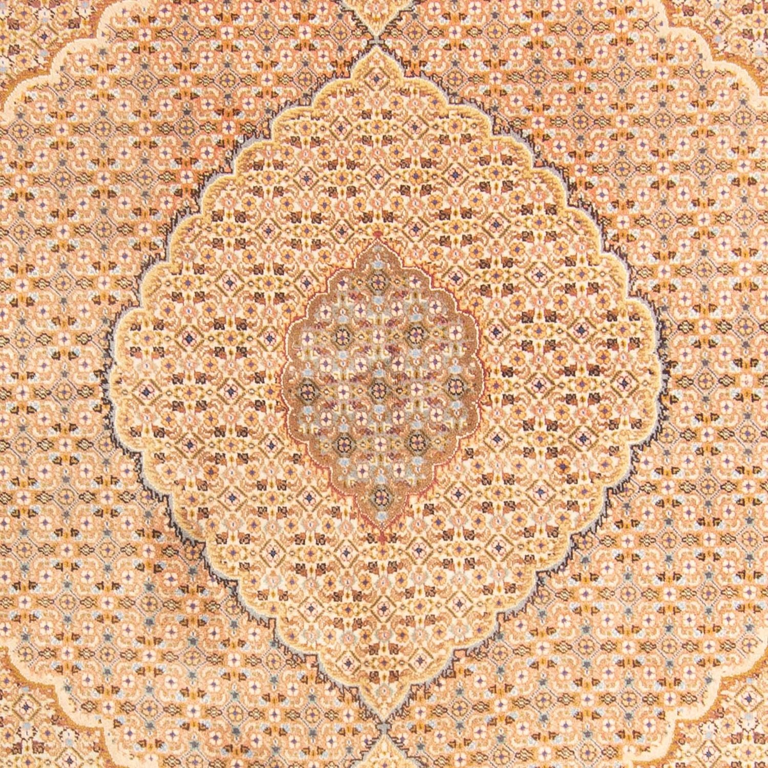 Alfombra Persa - Tabriz - Real - 203 x 158 cm - beige