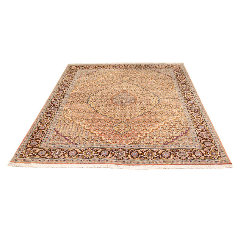 Alfombra Persa - Tabriz - Real - 203 x 158 cm - beige