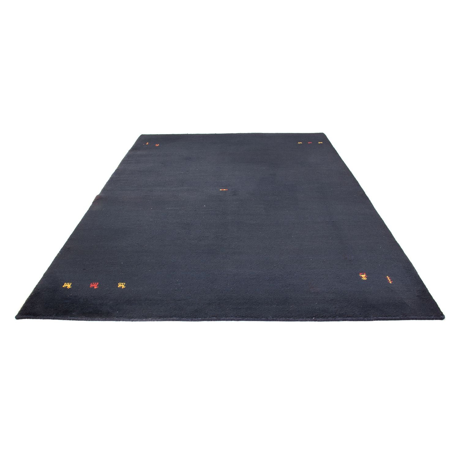 Alfombra Gabbeh - Indus - 300 x 200 cm - azul oscuro