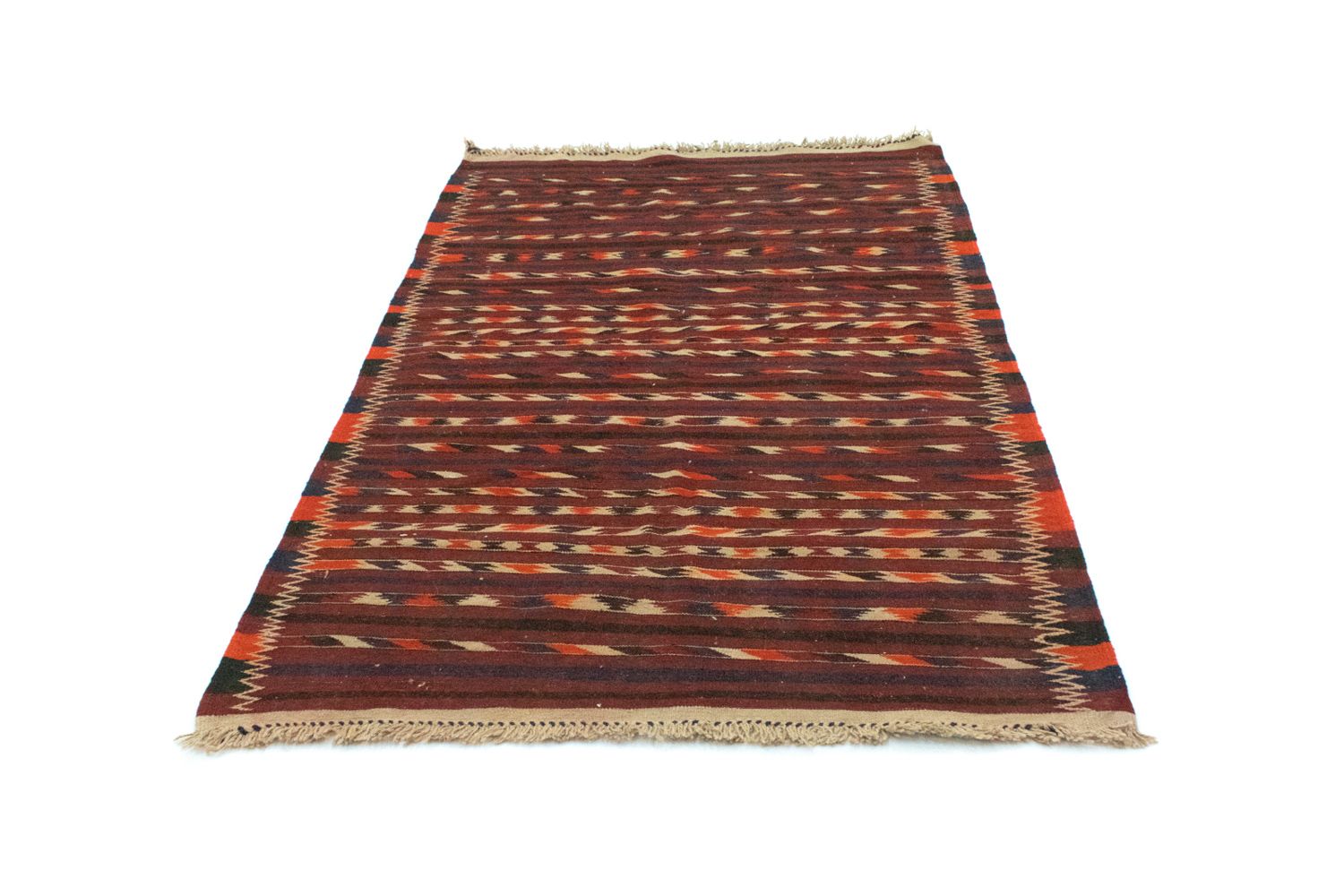 Alfombra Kelim - Oriental - 190 x 112 cm - marrón