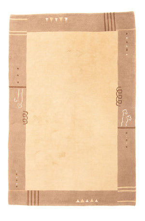 Alfombra de Nepal - 230 x 160 cm - marrón claro