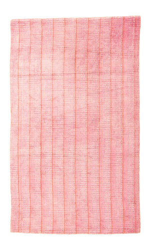 Alfombra de viscosa - 240 x 150 cm - rosa