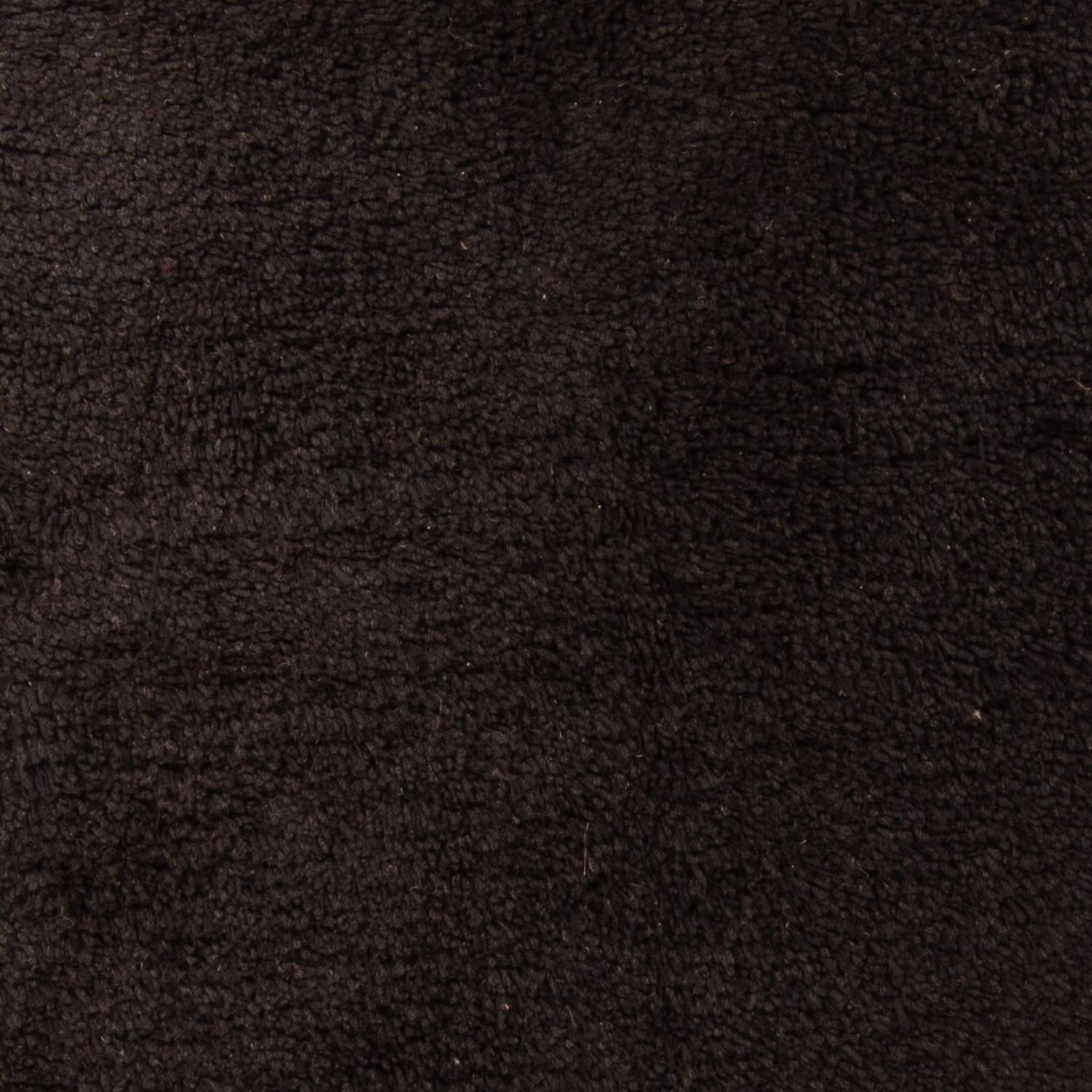 Alfombra de pelo largo - 216 x 150 cm - negro