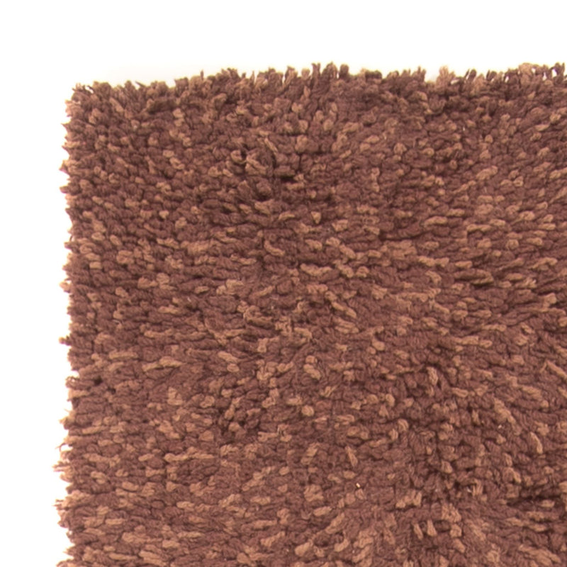 Alfombra de pasillo Alfombra de pelo largo - 198 x 70 cm - marrón