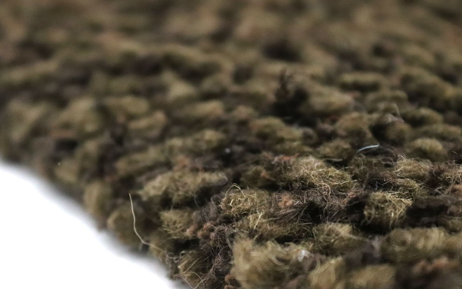 Alfombra de pelo largo - 153 x 96 cm - multicolor