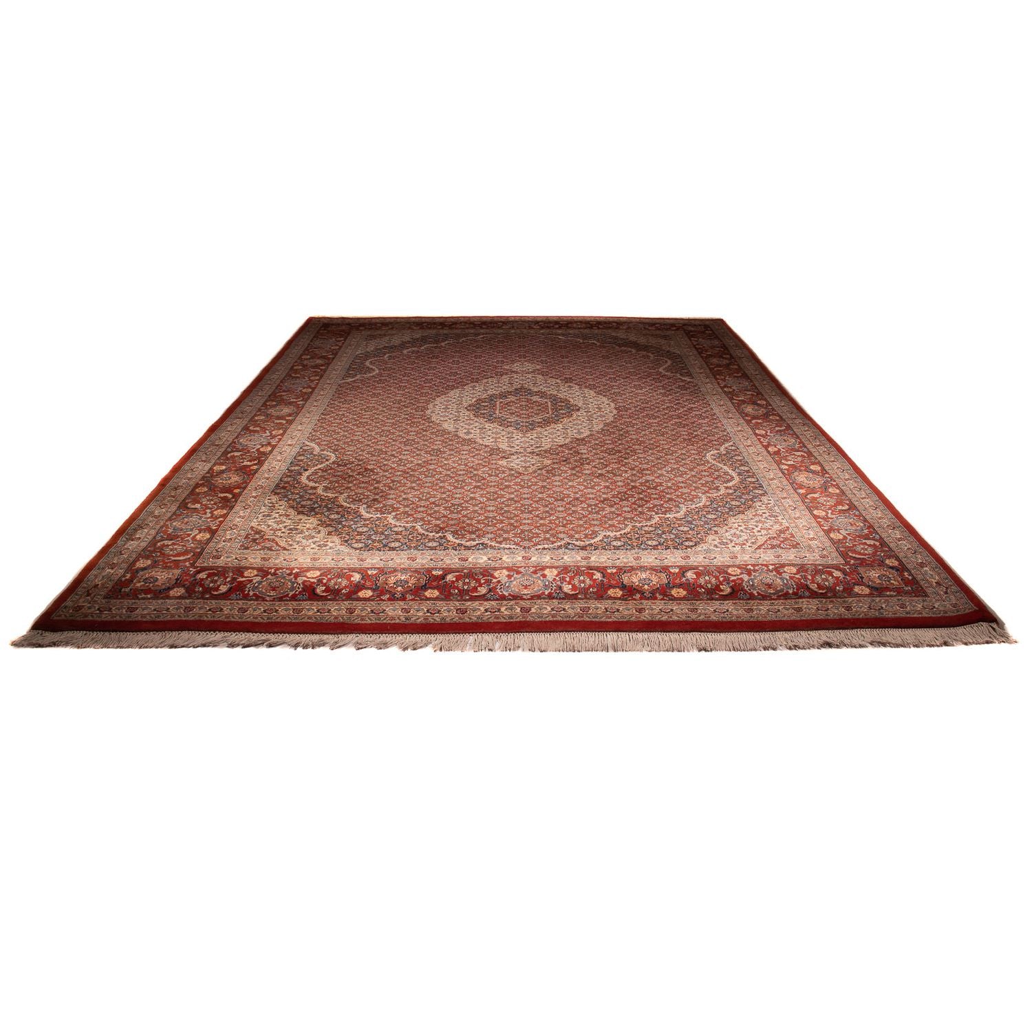 Alfombra Persa - Tabriz - Real - 405 x 302 cm - rojo