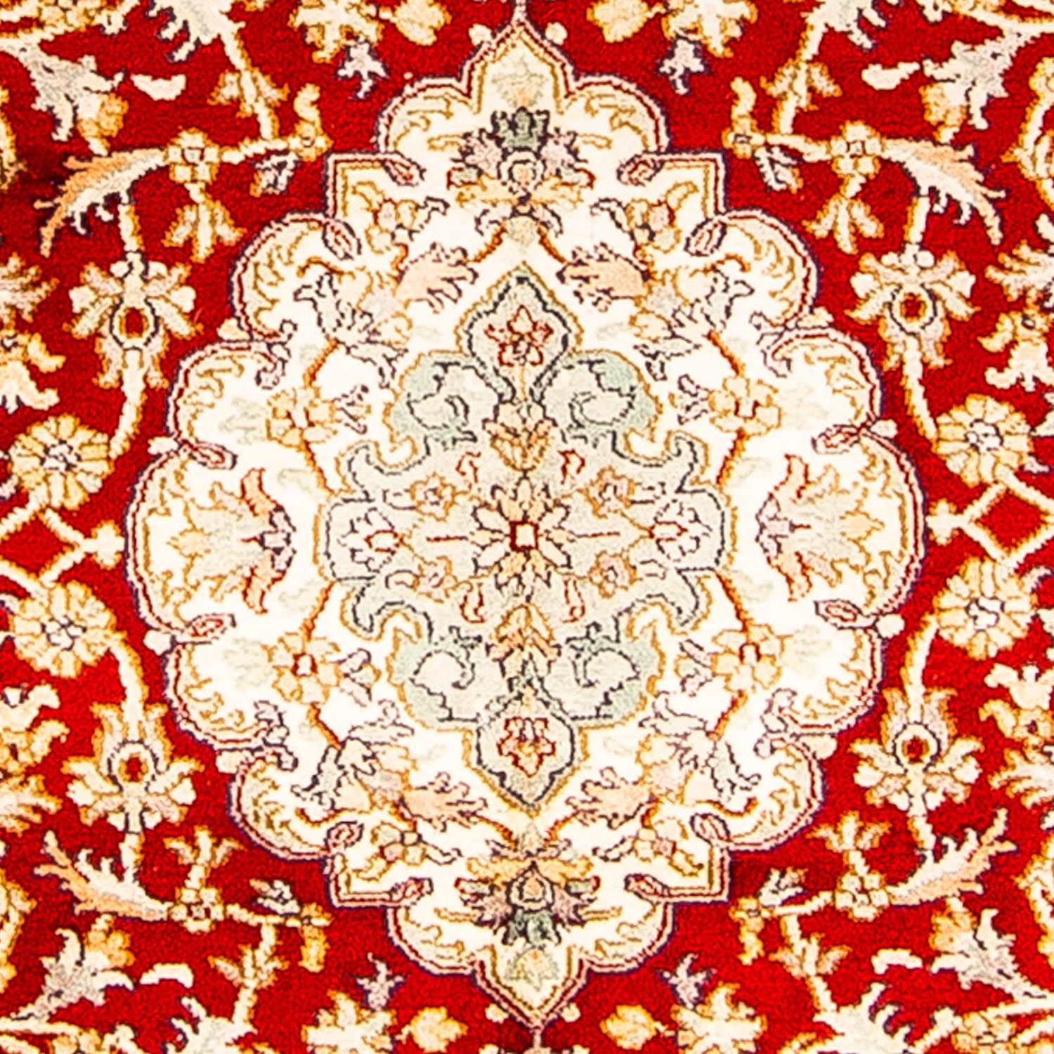Alfombra de seda - Seda de Cachemira - 186 x 129 cm - rojo