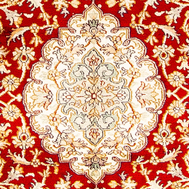 Alfombra de seda - Seda de Cachemira - 186 x 129 cm - rojo