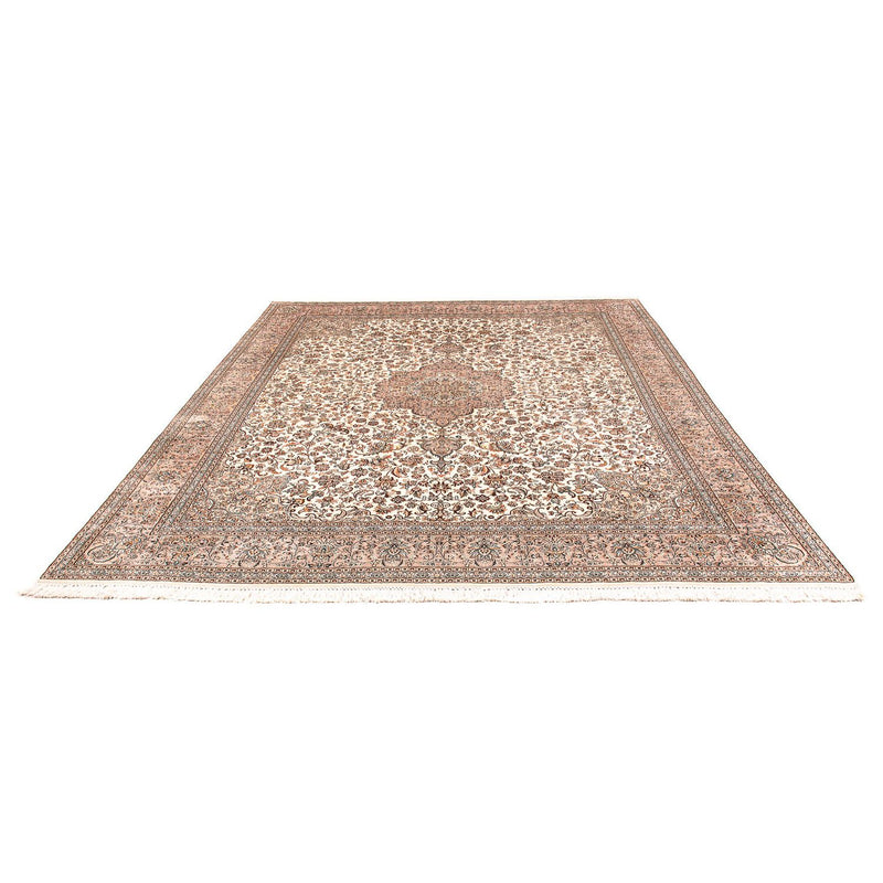 Alfombra de seda - Seda de Cachemira - 307 x 243 cm - beige