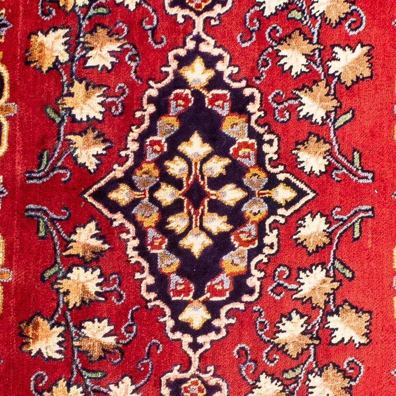 Alfombra persa - Keshan - 88 x 62 cm - rojo oscuro