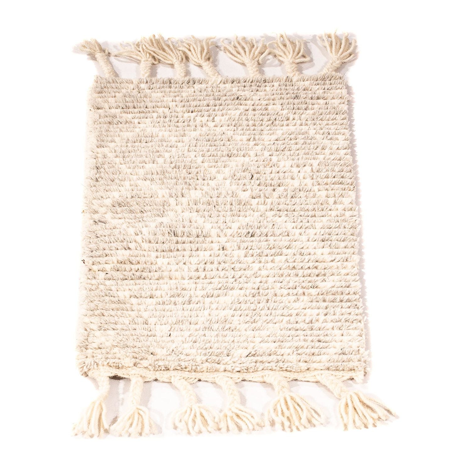 Alfombra Kelim - Tendencia - 62 x 32 cm - beige