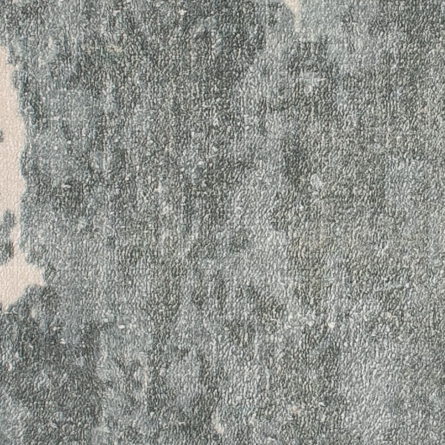 Alfombra de viscosa cuadrado  - 55 x 51 cm - multicolor