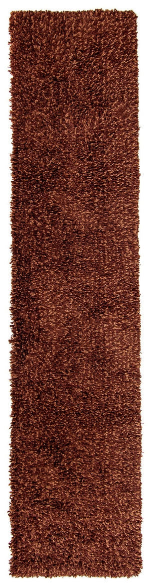 Alfombra de pasillo Alfombra de pelo largo - 300 x 65 cm - marrón