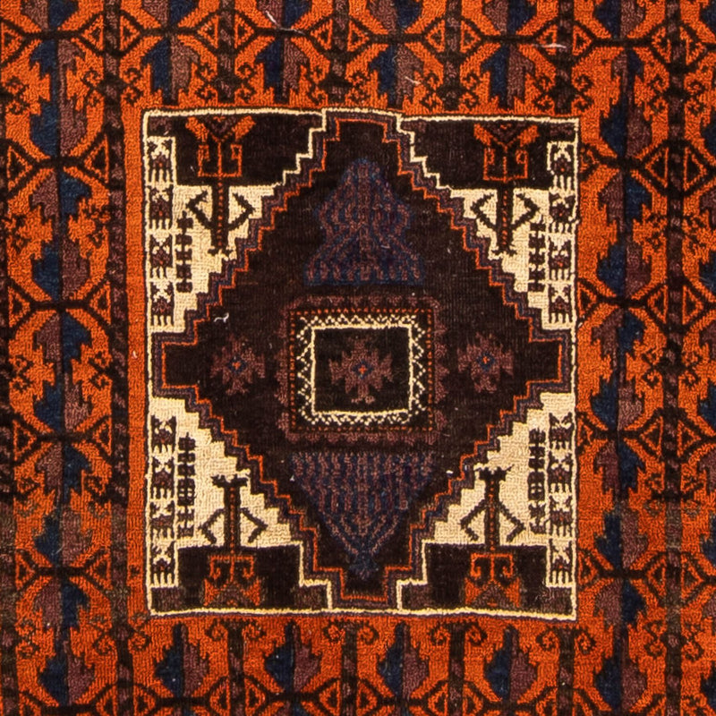 Alfombra Belutsch - 192 x 111 cm - marrón