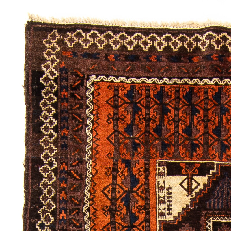 Alfombra Belutsch - 192 x 111 cm - marrón